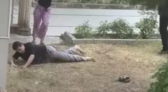 Kırşehir'de Pompalı Tüfekle Bacağından Vurulan Adamın Anları Kamerada