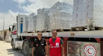 Türk Kızılay, Gazze'ye 165 TIR Gıda Yardımı Gönderdi