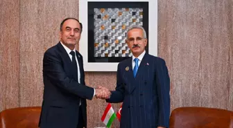 Bakan Uraloğlu, Tacikistan Ulaştırma Bakanı ile Görüştü