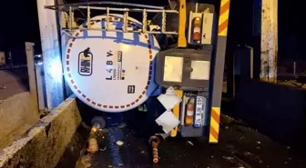 Bolu'da TEM Otoyolu'nda Tanker Devrildi: Sürücü Yaralandı