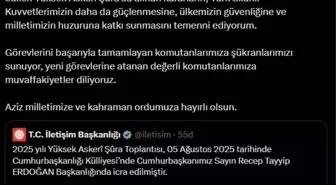 İLETİŞİM Başkanı Duran'dan YAŞ açıklaması