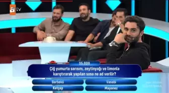 Çiğ yumurta sarısını zeytinyağı ve limonla karıştırarak yapılan sosa ne ad verilir?