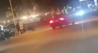 Drift Yapan Sürücü, Polisten Kaçarken Dere Yatağına Düştü