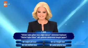 Gözleri aşka gülen taze söğüt dalısın sözleriyle başlayan adlı şarkının sözlerinde hangisi geçer?