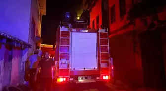 Kütahya'da Evdeki Yangın Zamanında Söndürüldü
