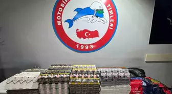 Hatay'da Gümrük Kaçağı Sigara ve Nargile Tütünü Ele Geçirildi