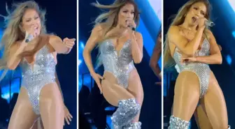 Jennifer Lopez, İstanbul'u adeta salladı