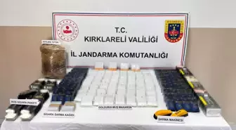 Kırklareli'nde Tütün Kaçakçılığı Operasyonu: 4 Bin 220 Makaron Ele Geçirildi