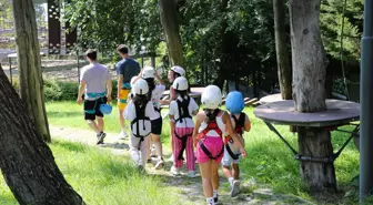 Küçükçekmece'de Ücretsiz Macera Parkları Yaz Boyu Hizmette