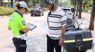 Manisa'da Motosiklet Denetimlerinde 888 Araç Kusurlu Bulundu