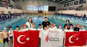 Ümraniye Minik Yüzücülerinden Büyük Başarı