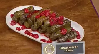 Vişneli yaprak sarma tarifi nedir, vişneli yaprak sarma nasıl yapılır?