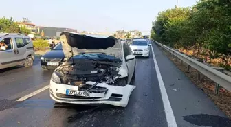 Manavgat'ta Zincirleme Kaza: 2 Yaralı