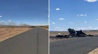 ABD'de hasta nakil uçağı düştü, kurtulan olmadı