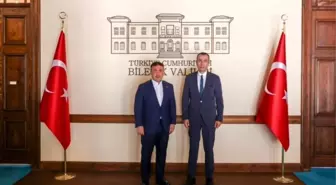 Bilecik Valisi Sözer, Yeni Tarım İl Müdürü Ayvalık'ı Kabul Etti