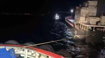 Çanakkale Boğazı'nda 'IRONHIDE' Gemisi Makine Arızası Yüzünden Demirledi