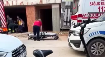 Eskişehir'de İnşaat Halindeki Binada Düşen Kişi Yaralandı