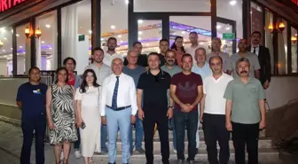Ceylanpınar Gümrük Müdürü Şakir Atlı'ya Veda Yemeği Düzenlendi