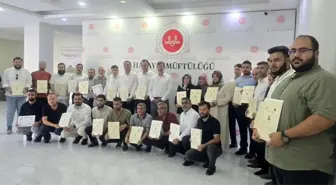 Hatay İl Müftülüğü Personeline Başarı Belgesi