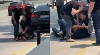 Kızını taciz ettiği iddiasıyla eski kocasına meydan dayağı attı