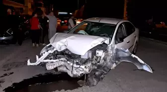 Aksaray'da Kontrolden Çıkan Otomobil Kazası