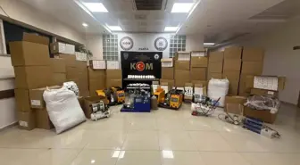 Turgutlu'da Kaçak Tütün Operasyonu Yapıldı