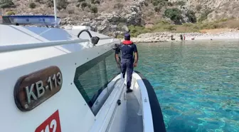 Marmaris açıklarında 34 kaçak göçmen yakalandı