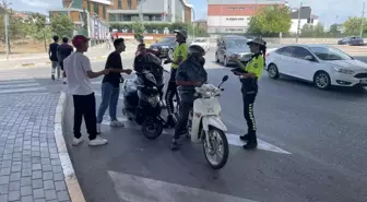 Tekirdağ'da Motosiklet Kullanıcılarına Yönelik Denetimler Sıklaştı