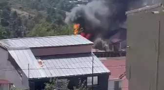 Ümraniye'de Kömürde Yangın Çıktı
