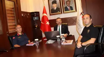 Vali Aksoy güvenlik alanında yapılan çalışmalar ve verileri paylaştı