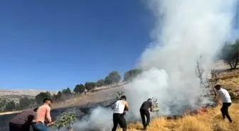 Adıyaman'da Anız Yangını: 7 İşçi Dumandan Etkilendi