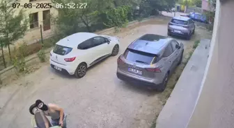 Ankara'da Park Halindeki Motosiklet Hırsızlığı