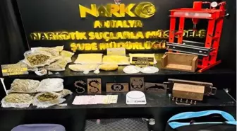 Antalya'da Uyuşturucu Operasyonu: 20 Şüpheli Tutuklandı