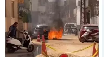 Kilis'te Asfalt Kesme Makinesinde Patlama: 1 Yaralı