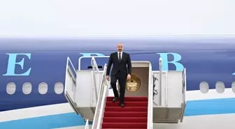 Azerbaycan Cumhurbaşkanı Aliyev, Resmi Temaslar İçin ABD'ye Gitti