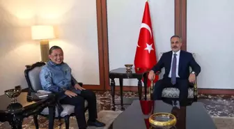 Bakan Fidan, Endonezya Dışişleri Bakan Yardımcısı Matta'yı kabul etti