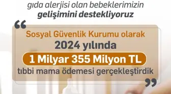Bakan Işıkhan: Tıbbi Mama Ödemesi 1,3 Milyar Lira