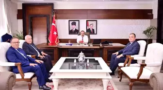 Aydın Ticaret Borsası, Vali Canbolat'ı Kuru İncir Töreni İçin Ziyaret Etti