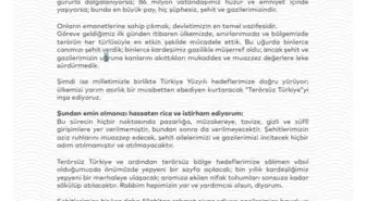 Cumhurbaşkanı Erdoğan'dan Şehit ve Gazi Ailelerine Mektup