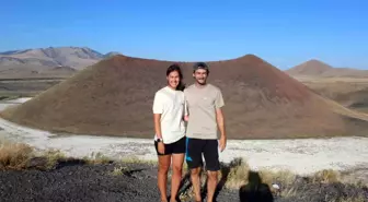 İsviçreli Çift Meke Gölü'nde Unutulmaz Anlar Yaşadı
