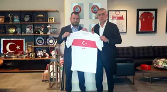 Ertuğrul Doğan'dan TFF Başkanı Hacıosmanoğlu'na Ziyaret