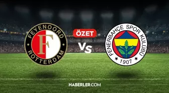 Feyenoord Fenerbahçe maç özeti ve golleri! (VİDEO) Feyenoord Fenerbahçe geniş özeti! Golleri kim attı, maç kaç kaç bitti?