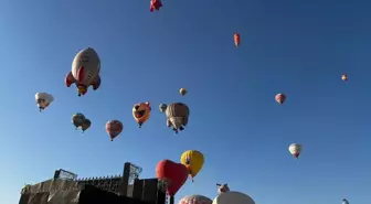 Kapadokya'da 6. Balon Festivali Rüzgar Gibi Geçti