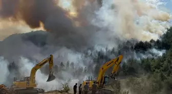 Karabük'te ormanlık alanda yeniden yangın çıktı