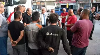 Vali Mehmet Makas, Kırıkkale Sanayi Sitesi esnaflarını ziyaret etti