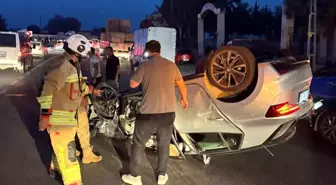 Hatay'da Otomobil ile Sepetli Motosiklet Çarpıştı: 6 Yaralı