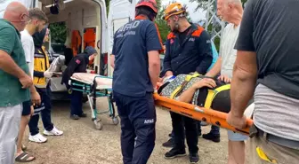 Rize'de Çay Toplayan Kadına Teleferik Düştü