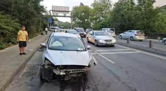 Sarıyer'de Aşırı Hız Kaza Yaptırdı: 1 Yaralı