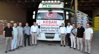 Şarköy'de Yangın Sonrası Yardım Kampanyası Başlatıldı
