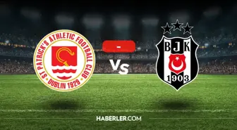 St Patrick's Athletic Beşiktaş maçı kaç kaç, bitti mi? MAÇ SONUCU! St Patrick's Athletic Beşiktaş golleri kim attı, canlı maç anlatımı!